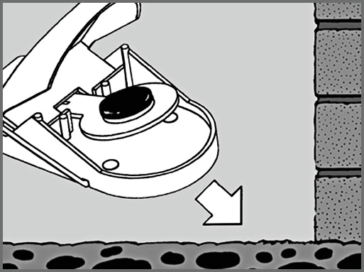 GÄRTNERGLÜCK Mausefalle SuperCat mit Köder